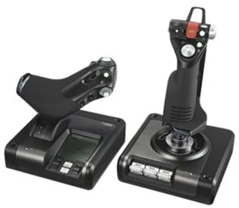Logitech G Saitek X52 Professional H.O.T.A.S. - Joystick ja kaasusäädin - PC