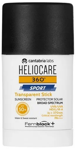 Heliocare - 360 Sport Läpinäkyvä Aurinkopuikko SPF50 +